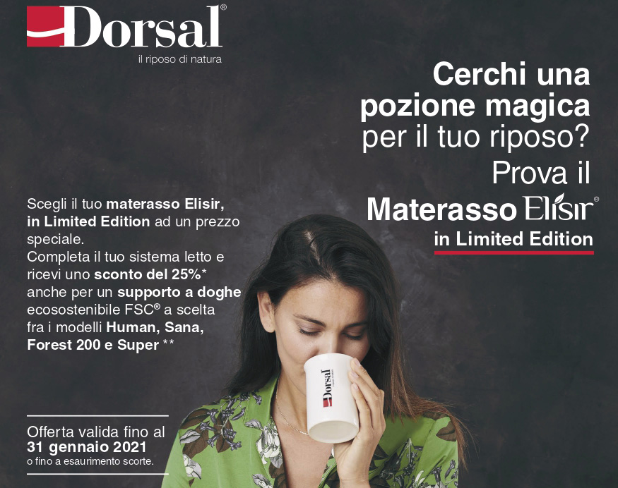 Offerta Dorsal Materasso Elisir