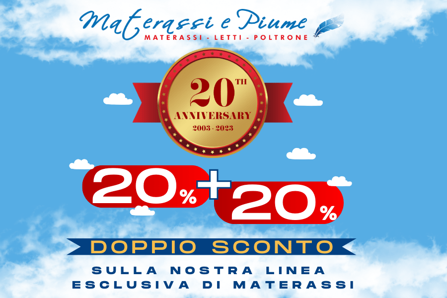 promo materassi e piume